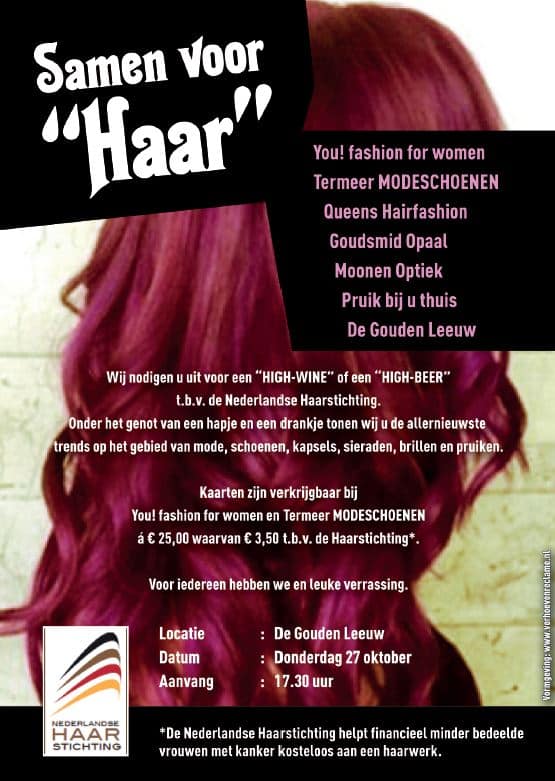 samen voor haar - flyer