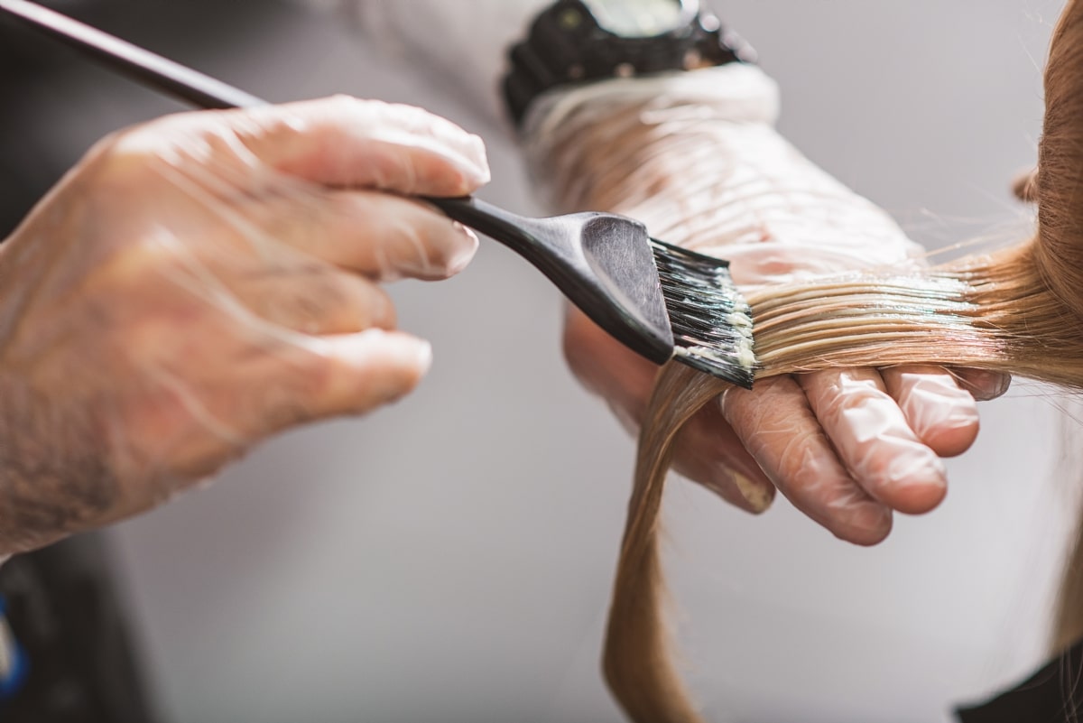 Grommen in het midden van niets Rimpels Haar verven - De Haarstichting